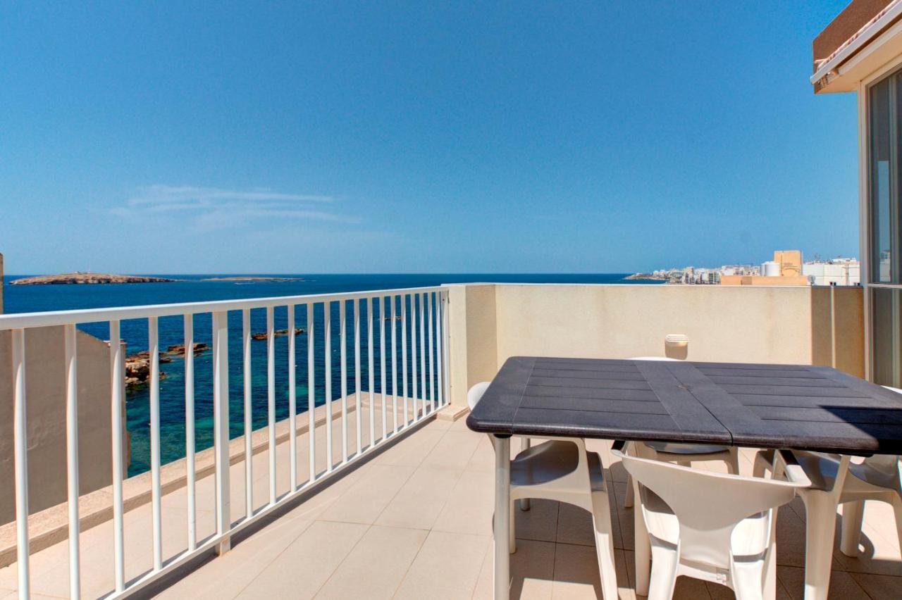 Modern Seaside 2 Bedroom Penthouse With Sea Views St. Paul's Bay Esterno foto